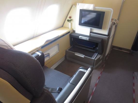 Lufthansa First Class on A380 Frankfurt, Germany to Tokyo, Japan Review