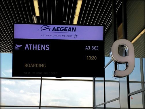 Aegean Airlines Economy Class Review Krakow (KRK) to Athens (ATH) and then Athens (ATH) to Tbilisi (TBS)