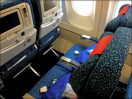 Aircalin Business Class Review Osaka (KIX) to Noumea (NOU) A330 and KIX Air Side Lounge Review