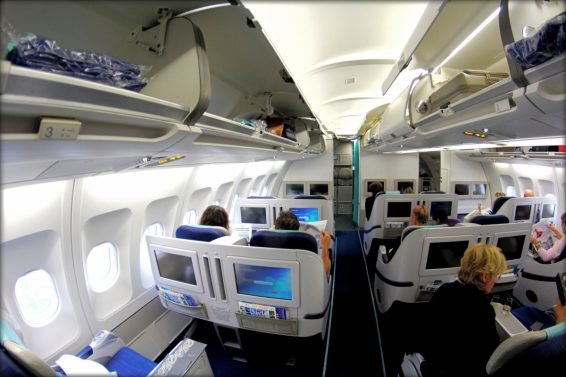 Aircalin Business Class Review Osaka (KIX) to Noumea (NOU) A330 and KIX Air Side Lounge Review
