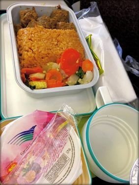 Garuda Economy Review Jakarta (CGK), Surabaya (SUB) and Balikpapan (BPN) 737