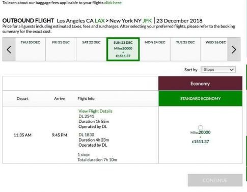 Are there any good value awards with Alitalia MilleMiglia?