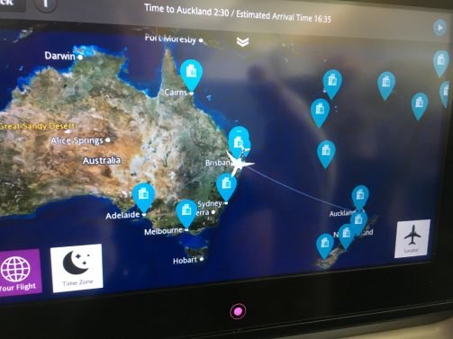 Air New Zealand Business Class / Economy Class Review Auckland (AKL) to Brisbane (BNE) 777-200